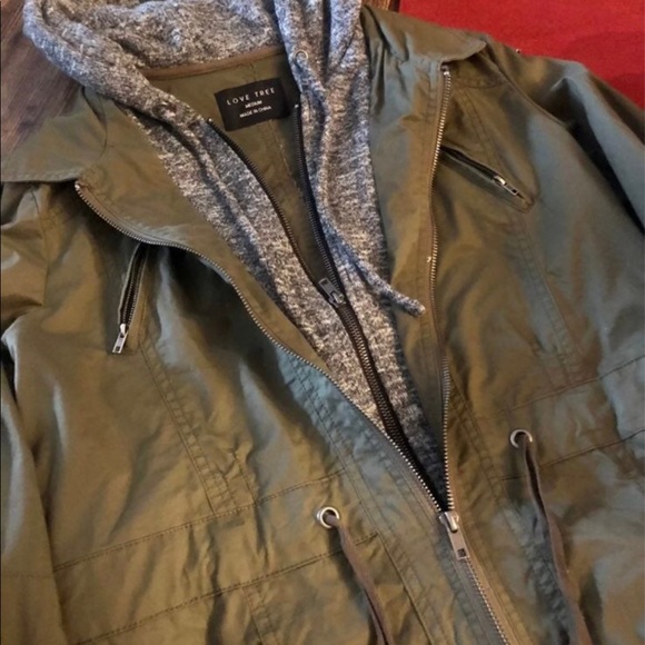 Vici utility military green jacket size S/M - Picture 4 of 8